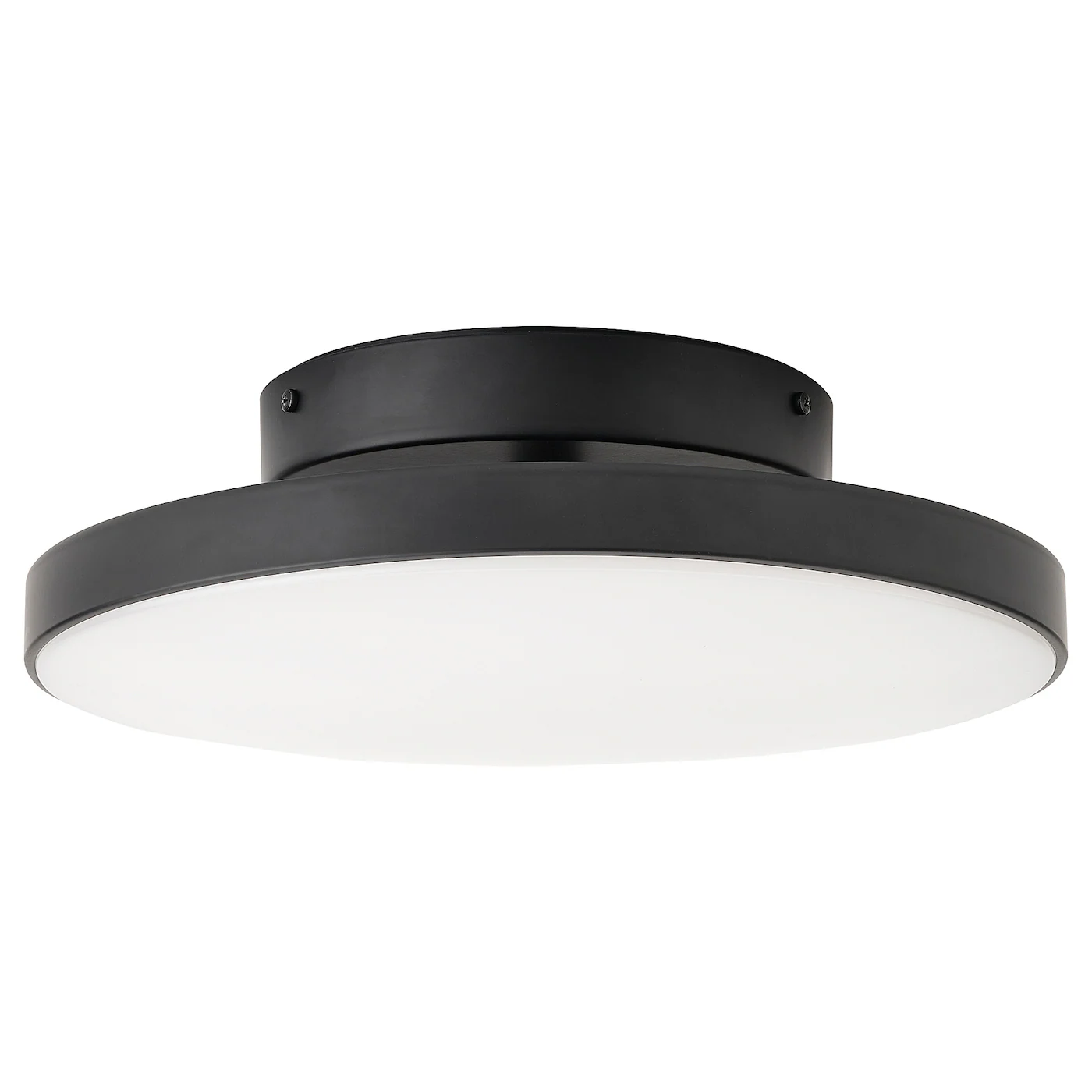 KABOMBA LED plafonjera, matirano/crna, 36 cm