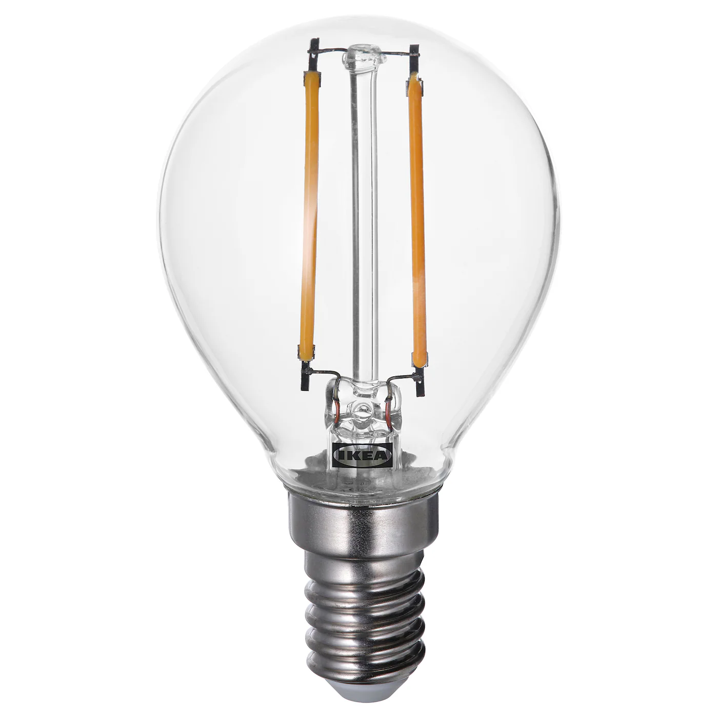 LUNNOM LED sijalica E14 150 lumena, kugla bistra, 45 mm