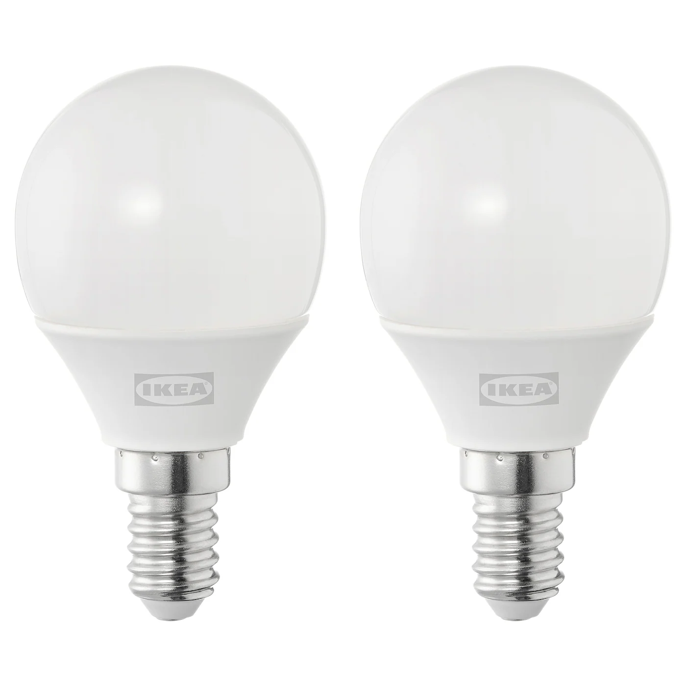 SOLHETTA LED sijalica E14 250 lumena, kugla opal bela