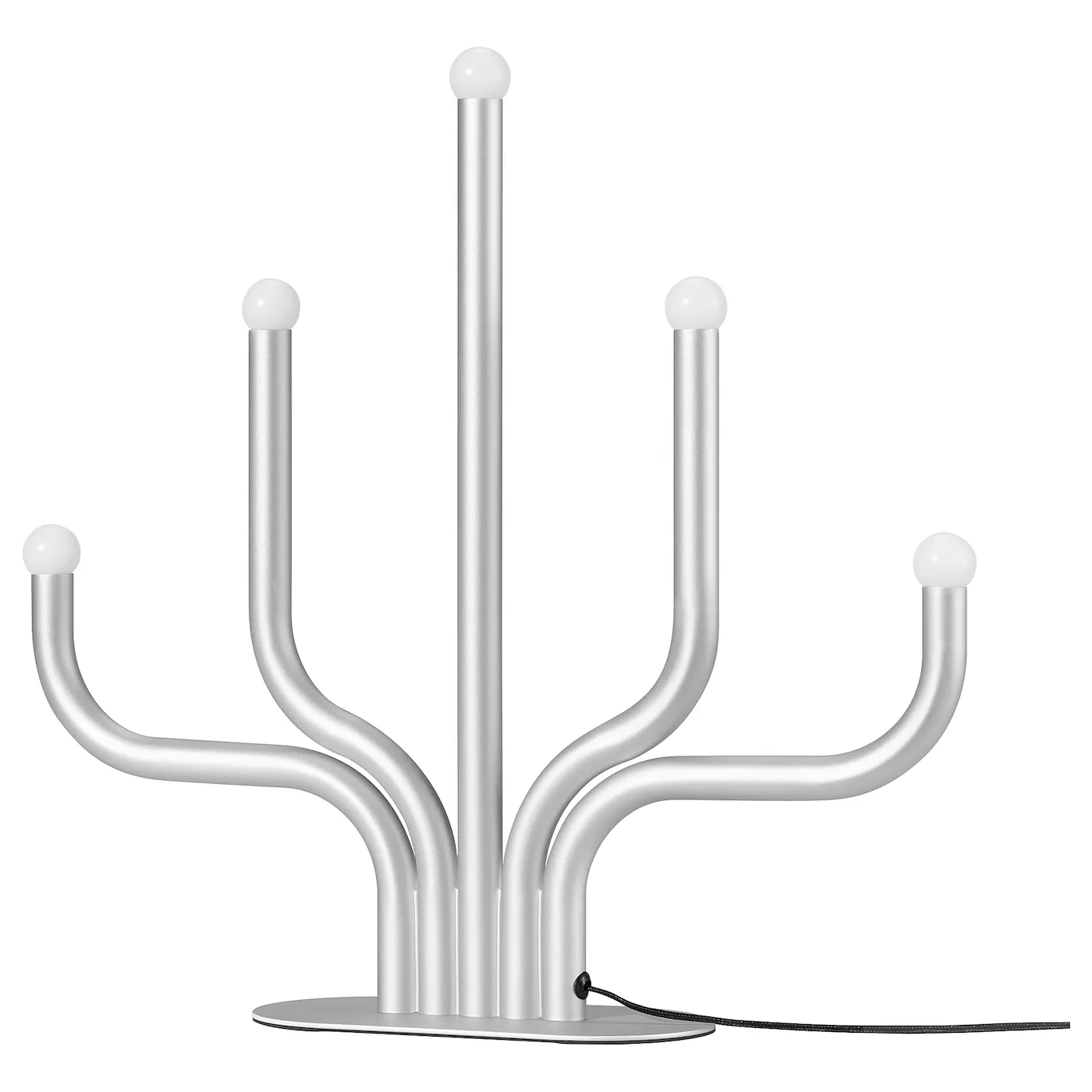 FRÖJDA LED stoni ukras, srebrna, 40 cm