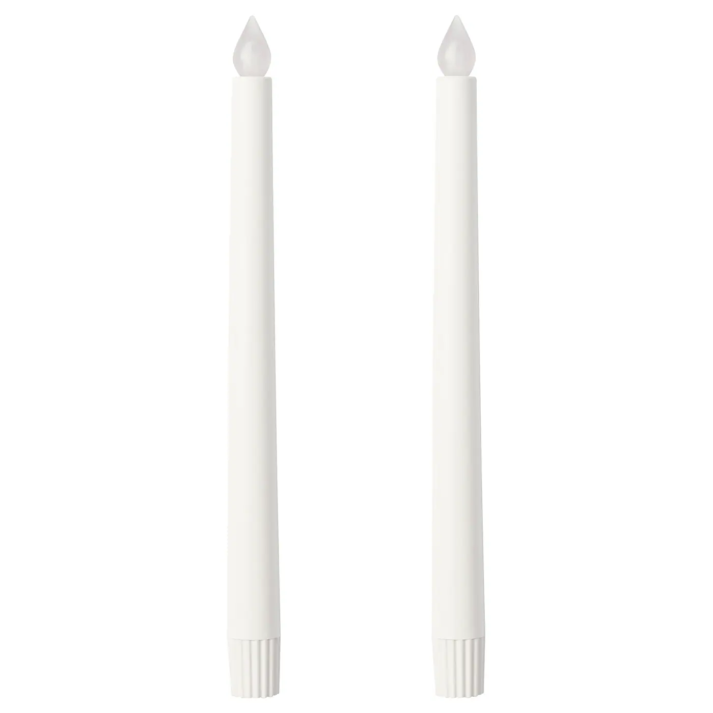ÄDELLÖVTRÄD LED sveća, bela/u kući, 28 cm