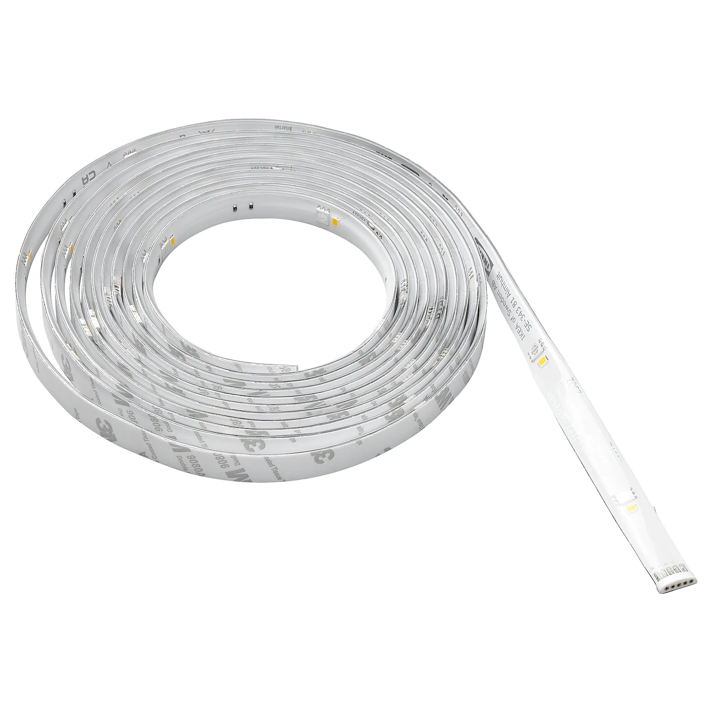 ORMANÄS LED traka, pametno bežično podešavanje intenziteta/beli i spektar u boji, 4 m
