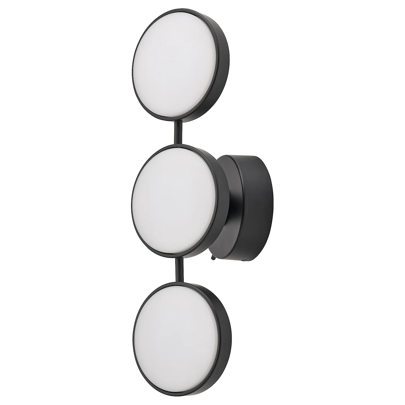 KABOMBA LED zidna lampa, podesivog intenziteta matirano/crna, 47x14 cm