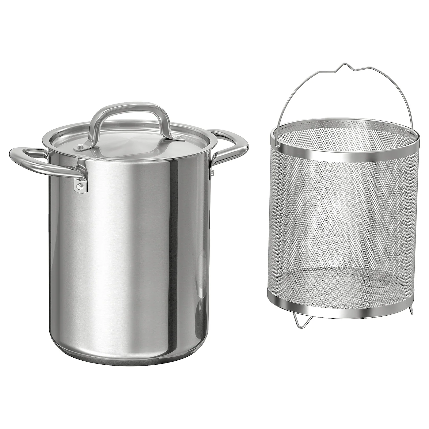 IKEA 365+ Lonac s umetkom, nerđajući čelik, 5.0 l