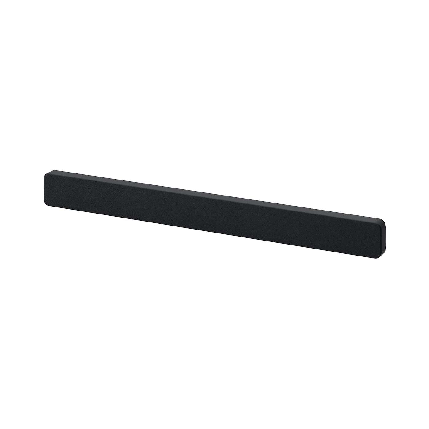 HULTARP Magnetna šina za noževe, crna, 38 cm