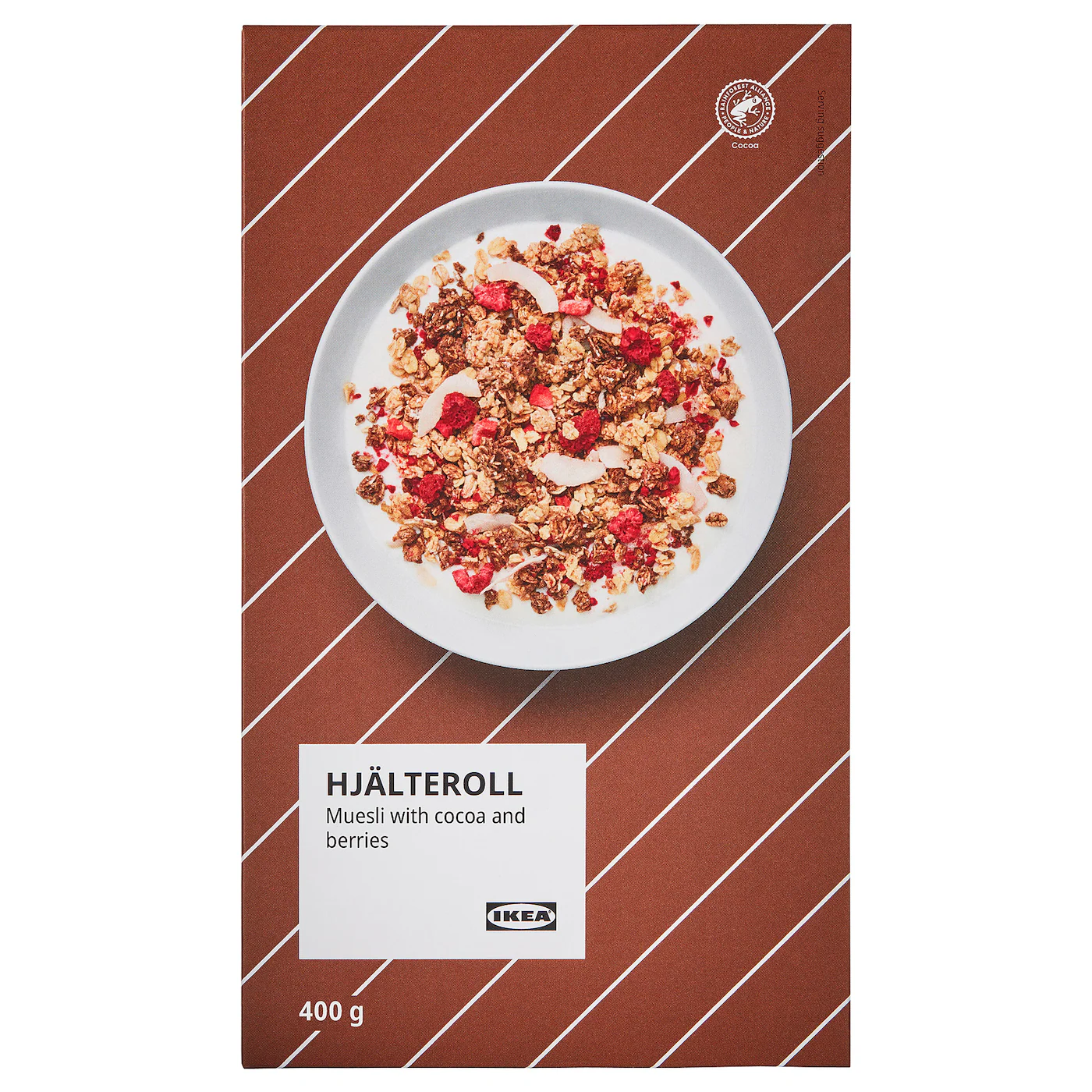 HJÄLTEROLL Musli, s kakaom i sušene bobice/Sa sertifikatom Rainforest Alliance, 400 g