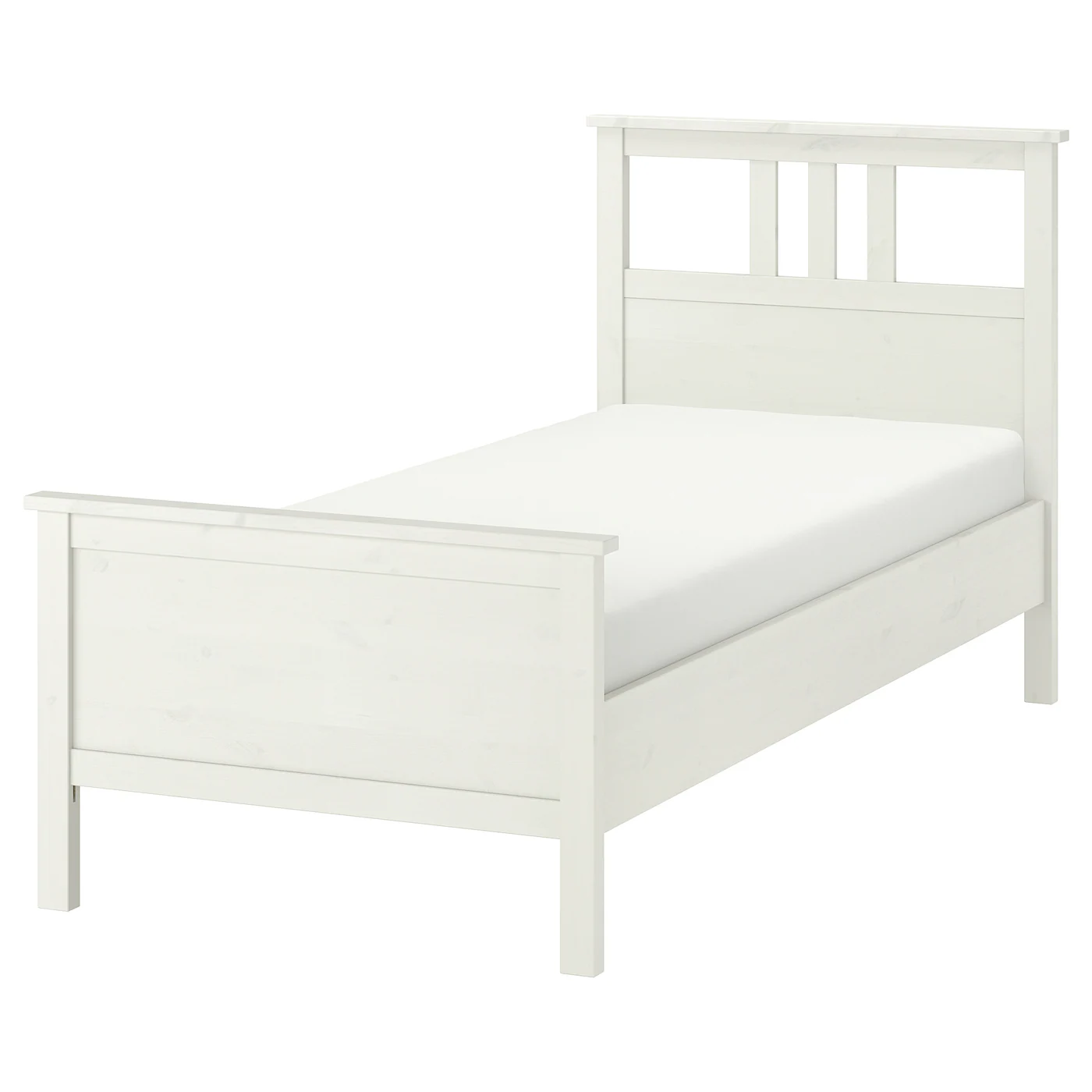 HEMNES Okvir kreveta, belo bajcovano, 90x200 cm