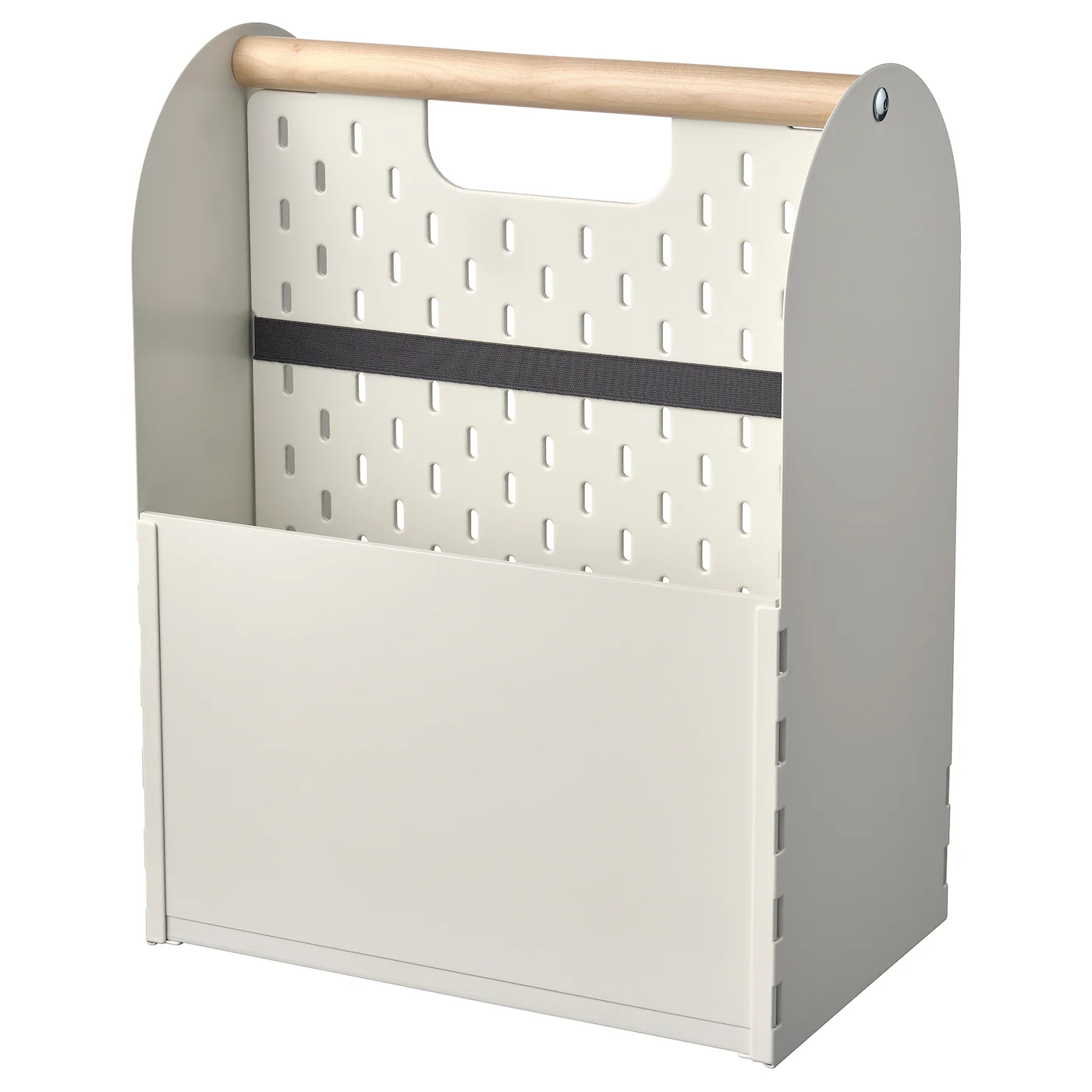 VATTENKAR Organizator za radni sto, bela, 33x21x43 cm
