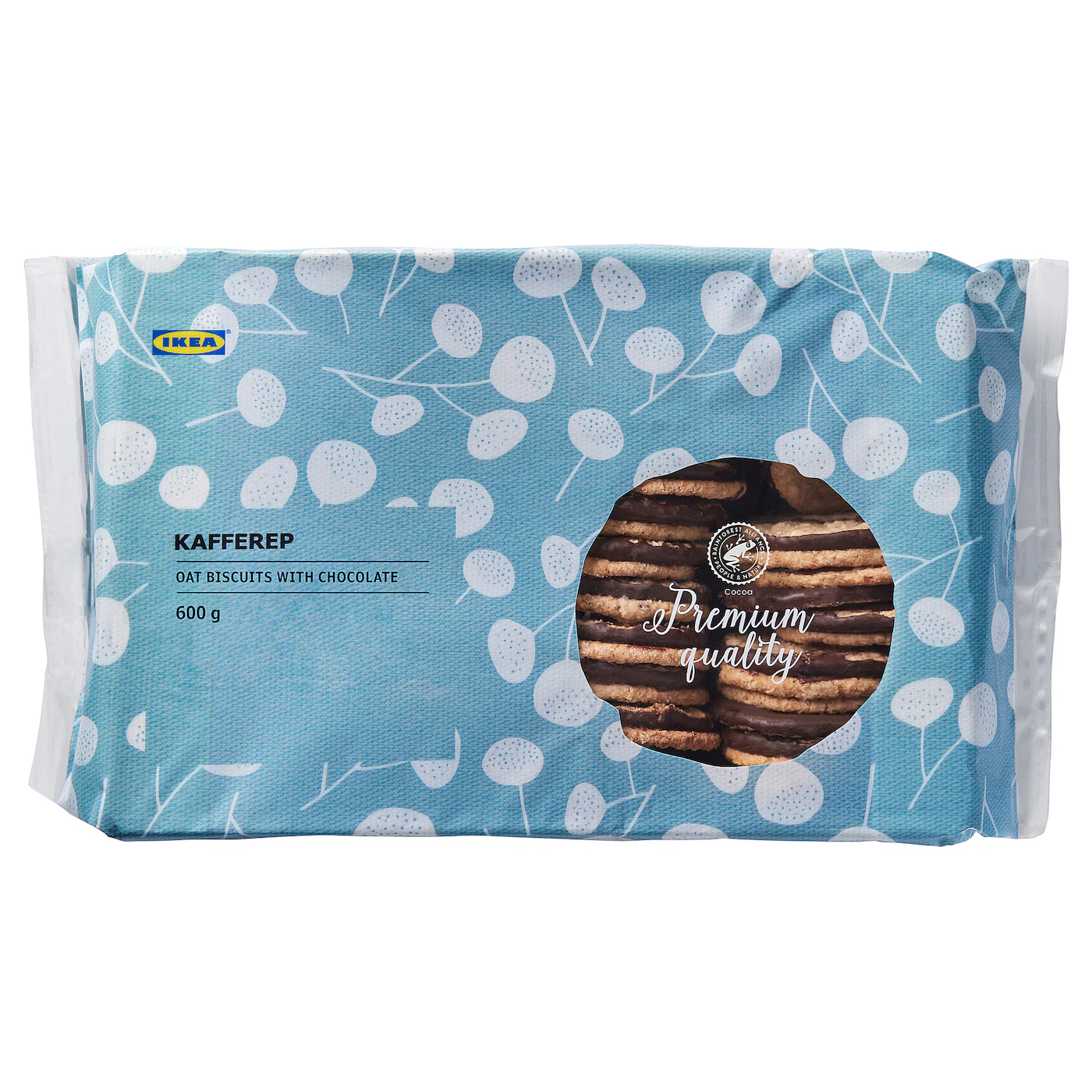 KAFFEREP Ovseni keks, s čokoladom Sa sertifikatom Rainforest Alliance, 600 g