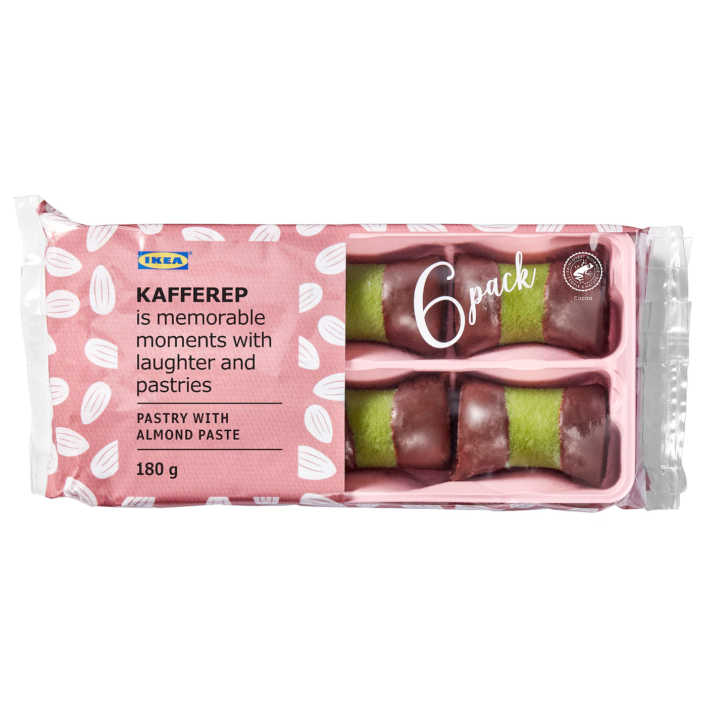 KAFFEREP Pecivo s filom od badema, Sa sertifikatom Rainforest Alliance, 180 g
