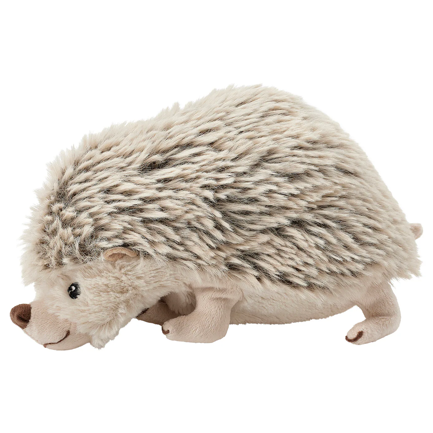 SKOGSDUVA Plišana igračka, jež/bež, 21 cm