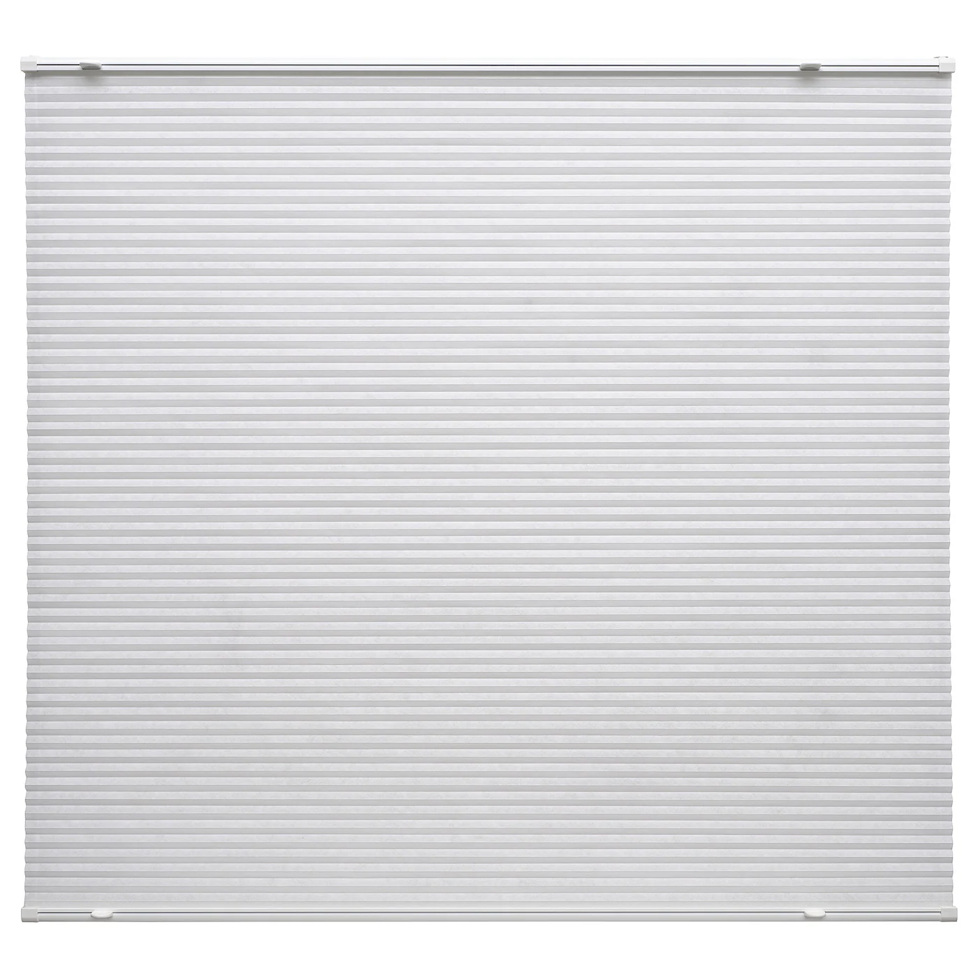 HORNVALLMO Plisirani zastori, bela/od vrha prema dnu od dna prema vrhu, 60x130 cm
