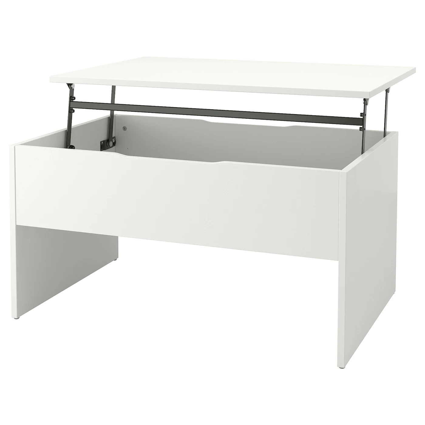 ÖSTAVALL Podesivi stočić za kafu, bela, 90 cm