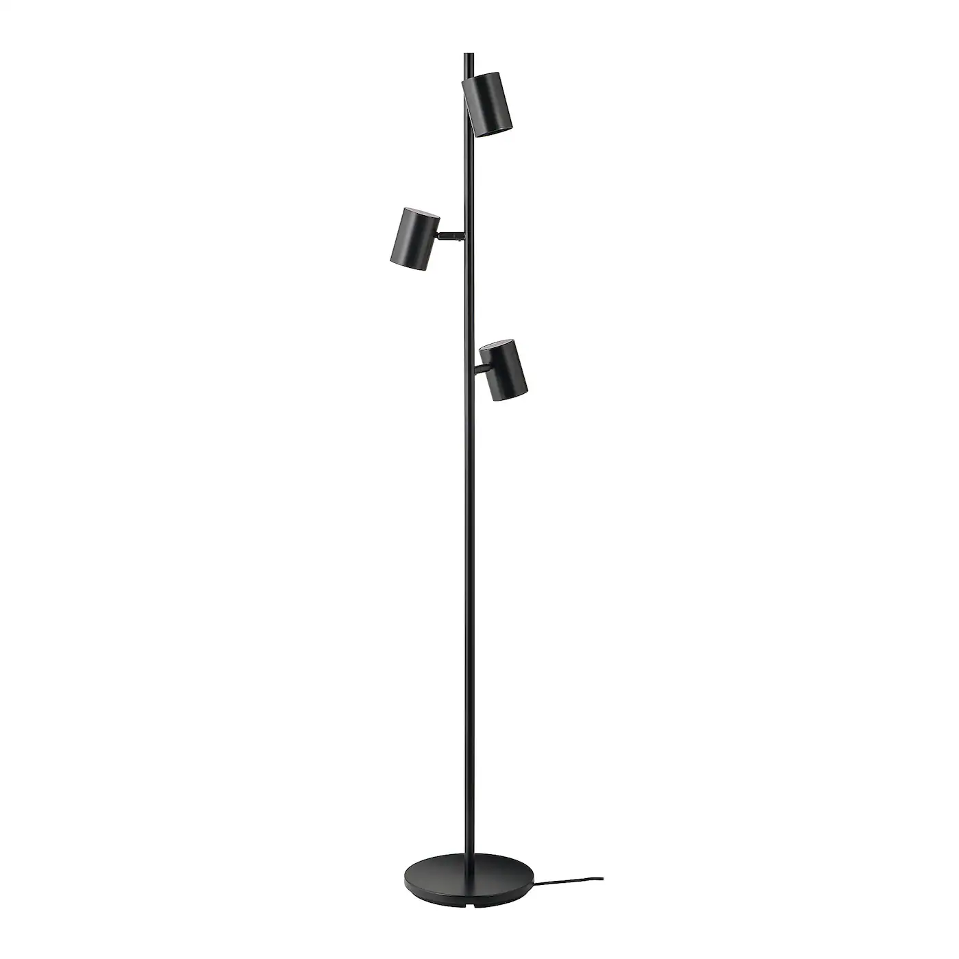 NYMÅNE Podna lampa s 3 reflektora, boja antracita