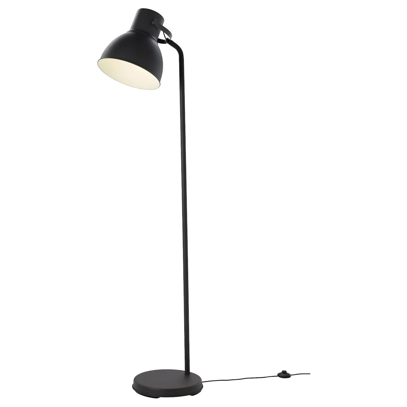 HEKTAR Podna lampa, tamnosiva