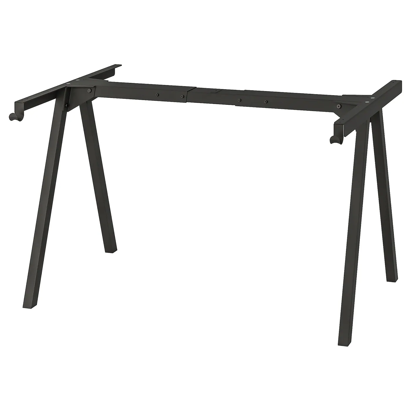TROTTEN Podokvir ploče stola, boja antracita, 140/160 cm