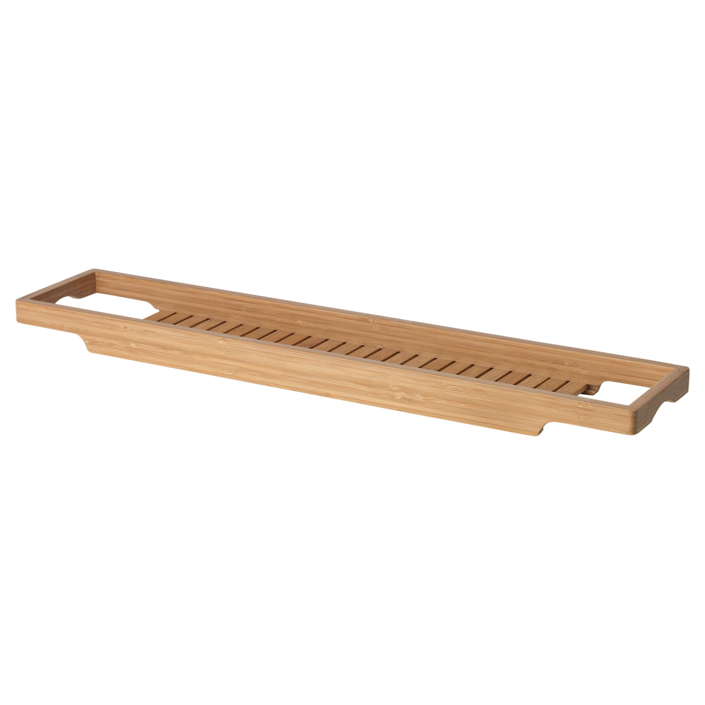 HAVERN Polica za kadu, bambus, 70 cm