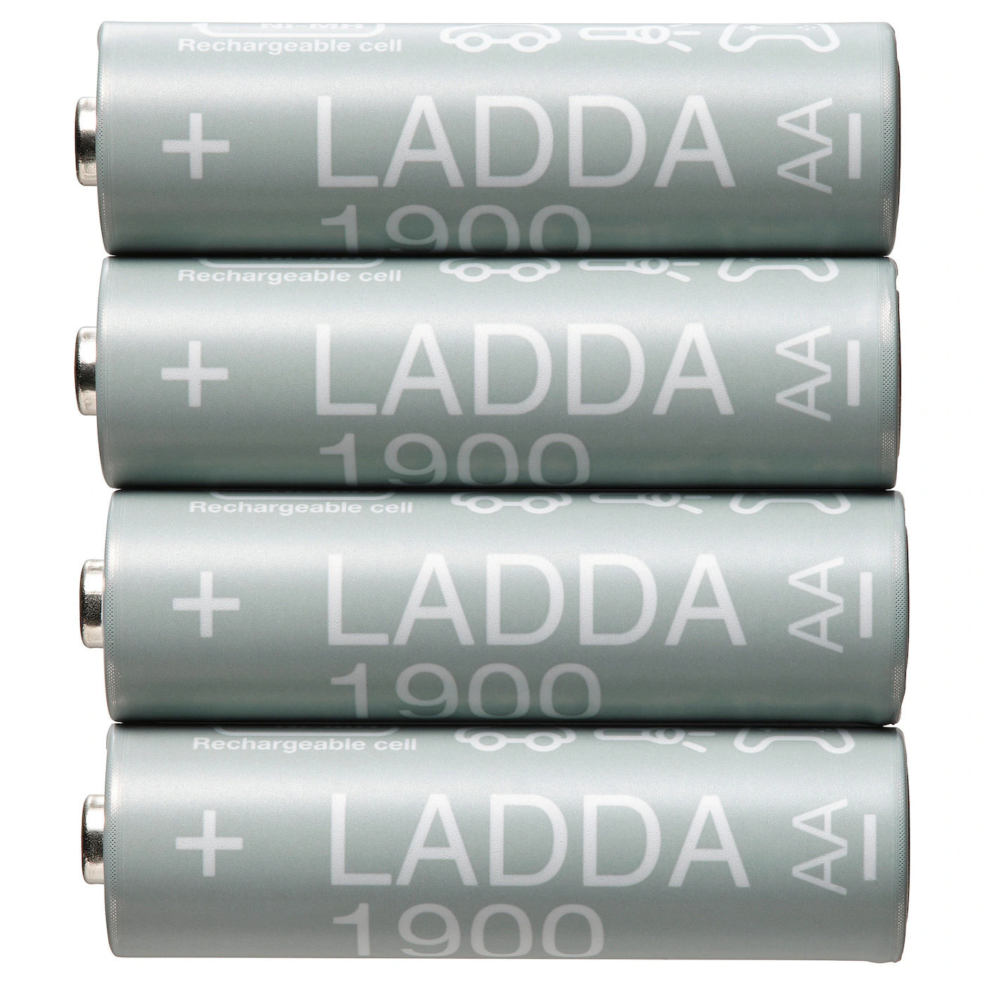 LADDA Punjiva baterija, HR06 AA 1.2V, 1900 mAh