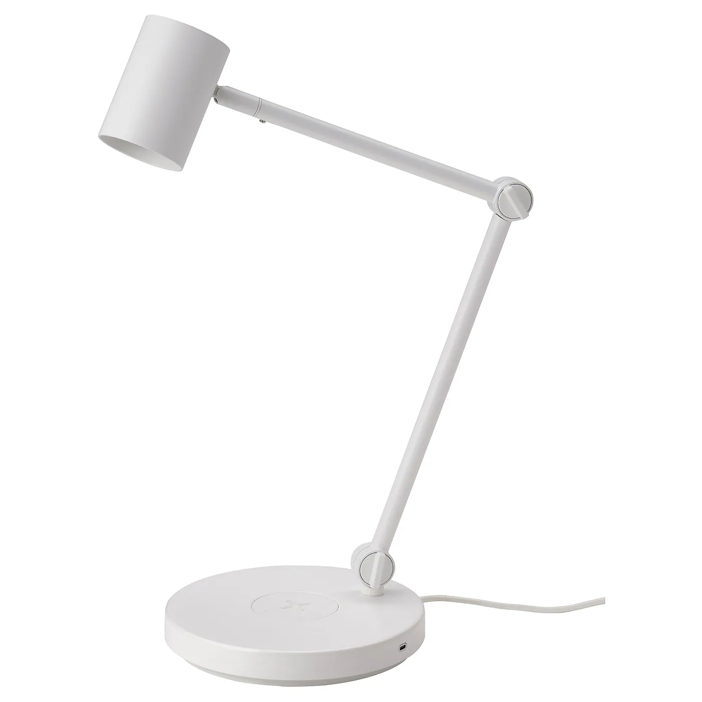 NYMÅNE Radna lampa s bežičnim punjenjem, bela