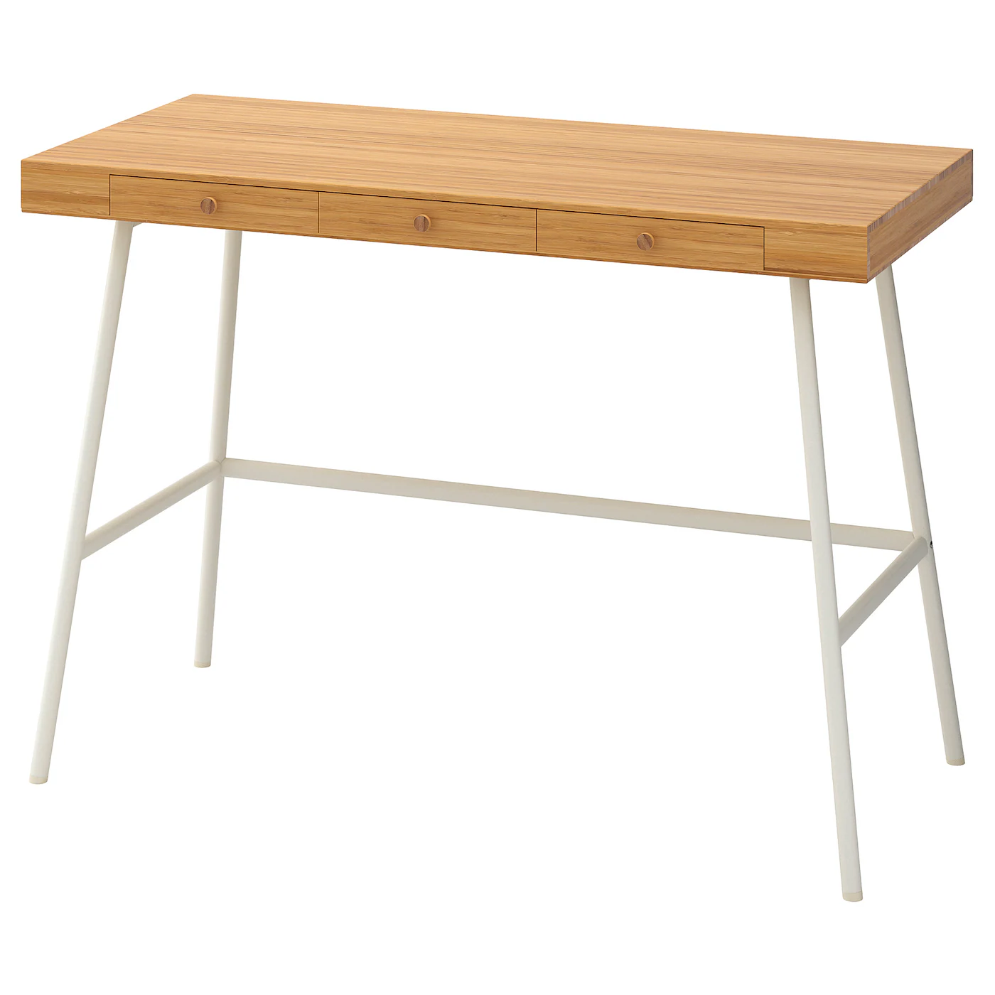 LILLÅSEN Radni sto, bambus, 102x49 cm