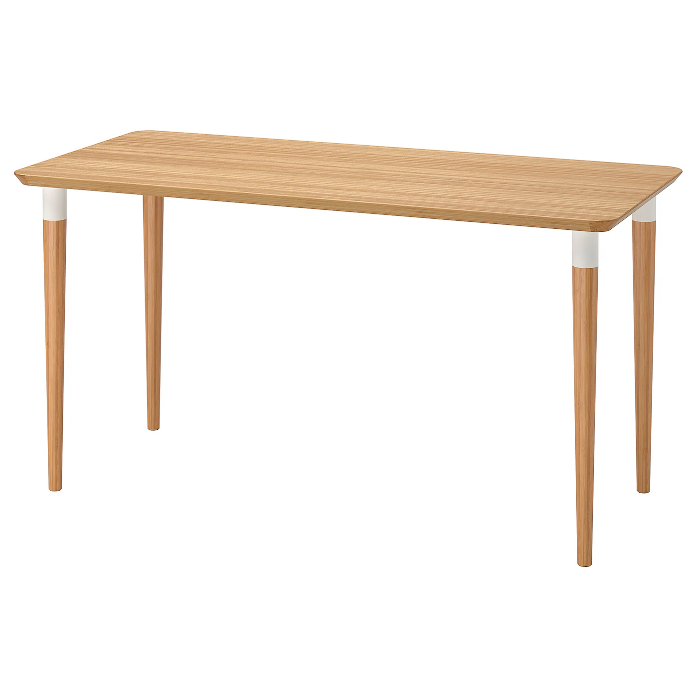 ANFALLARE / HILVER Radni sto, bambus, 140x65 cm