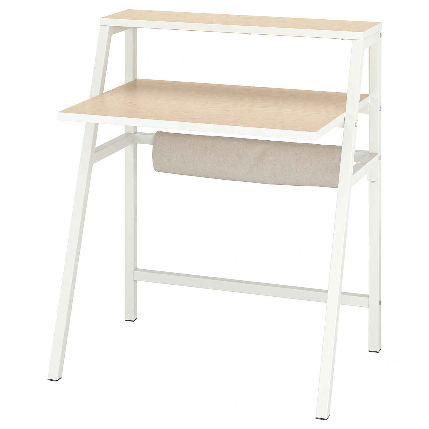 MITTPLAN Radni sto, bela, 80x60 cm