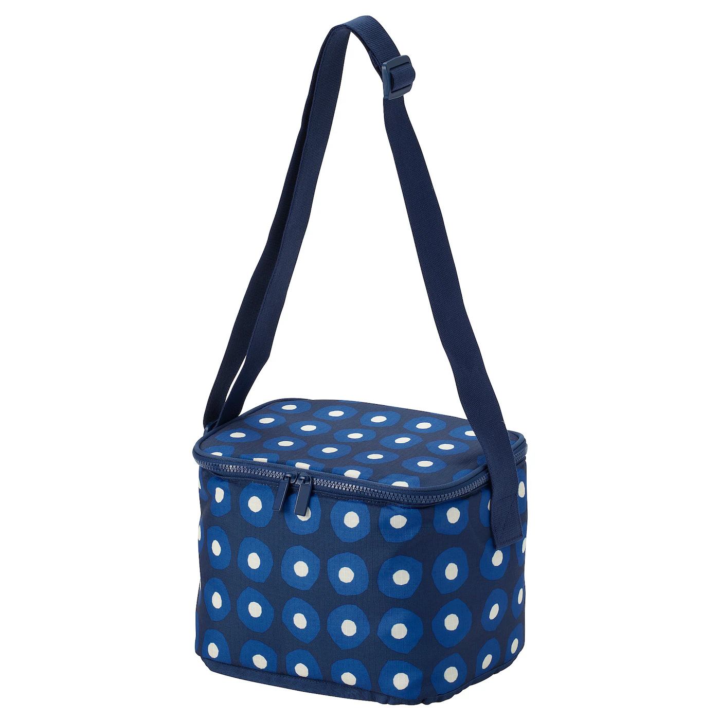 PILLERSTARR Rashladna torba, dezenirano/plava, 26x19x19 cm