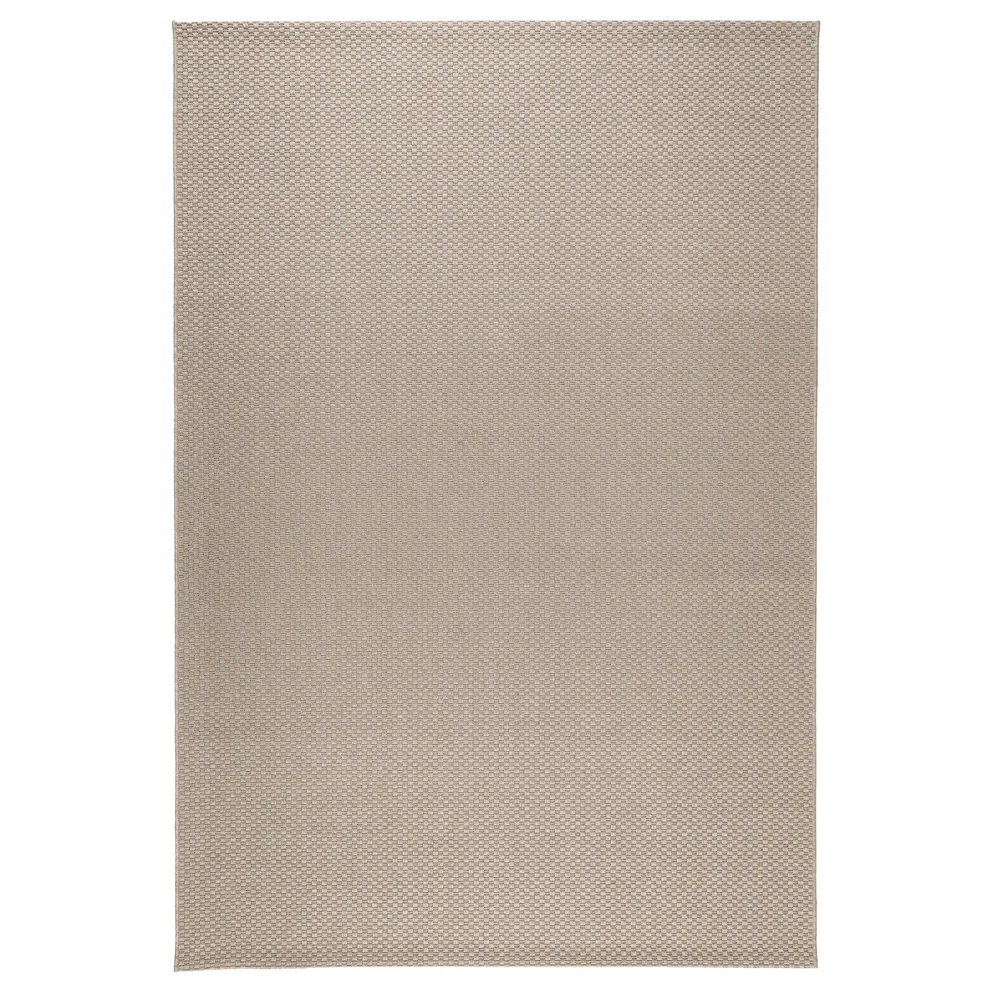MORUM Ravno tkani tepih, unutra/spolja, bež, 160x230 cm