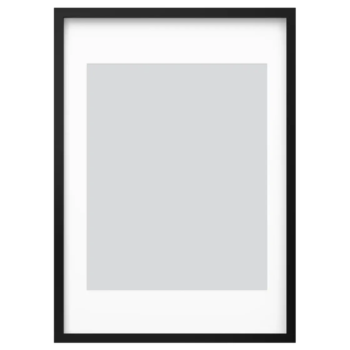 RÖDALM Ram, crna, 50x70 cm