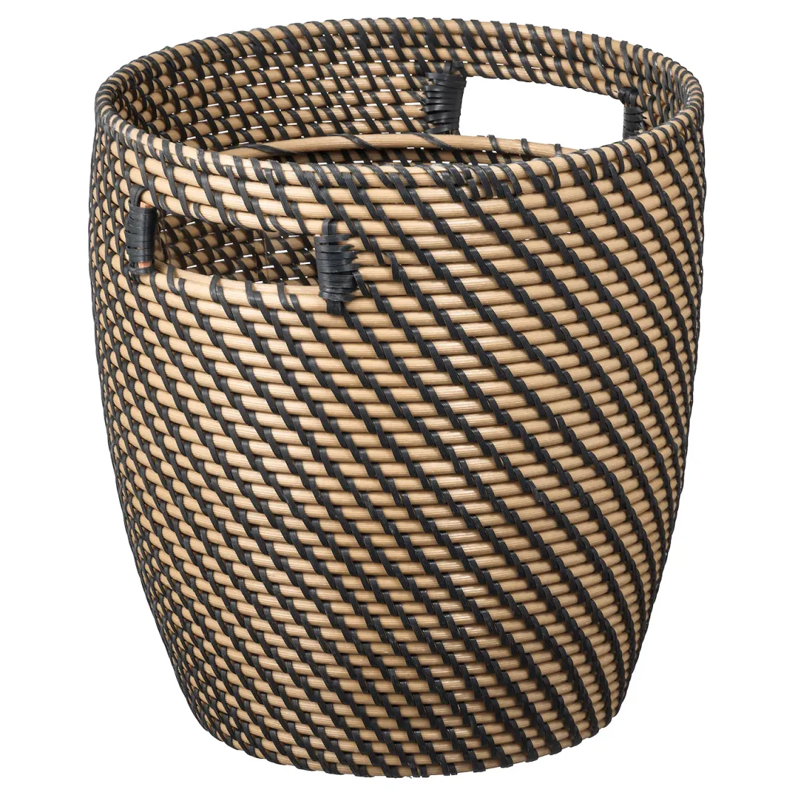 RÅGKORN Saksija, unutra/spolja tamnosiva/bež, 24 cm