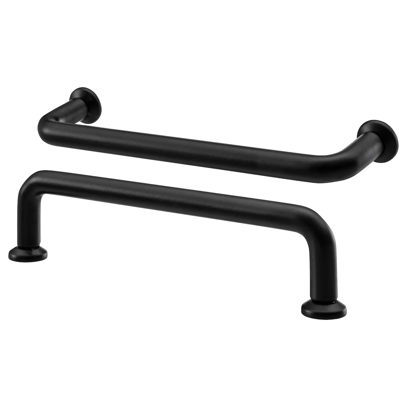 BAGGANÄS Ručka, crna, 143 mm
