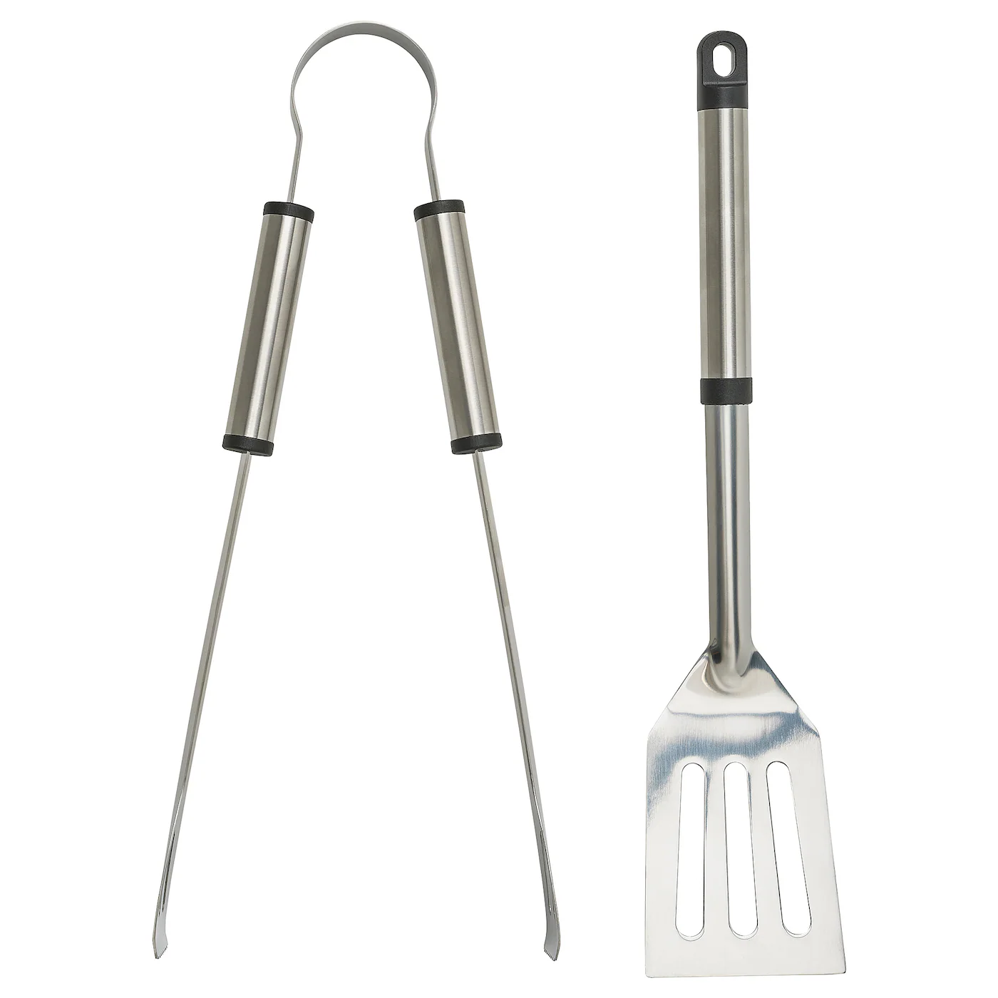 GRILLTIDER Set pribora za roštilj, 2 dela, nerđajući čelik