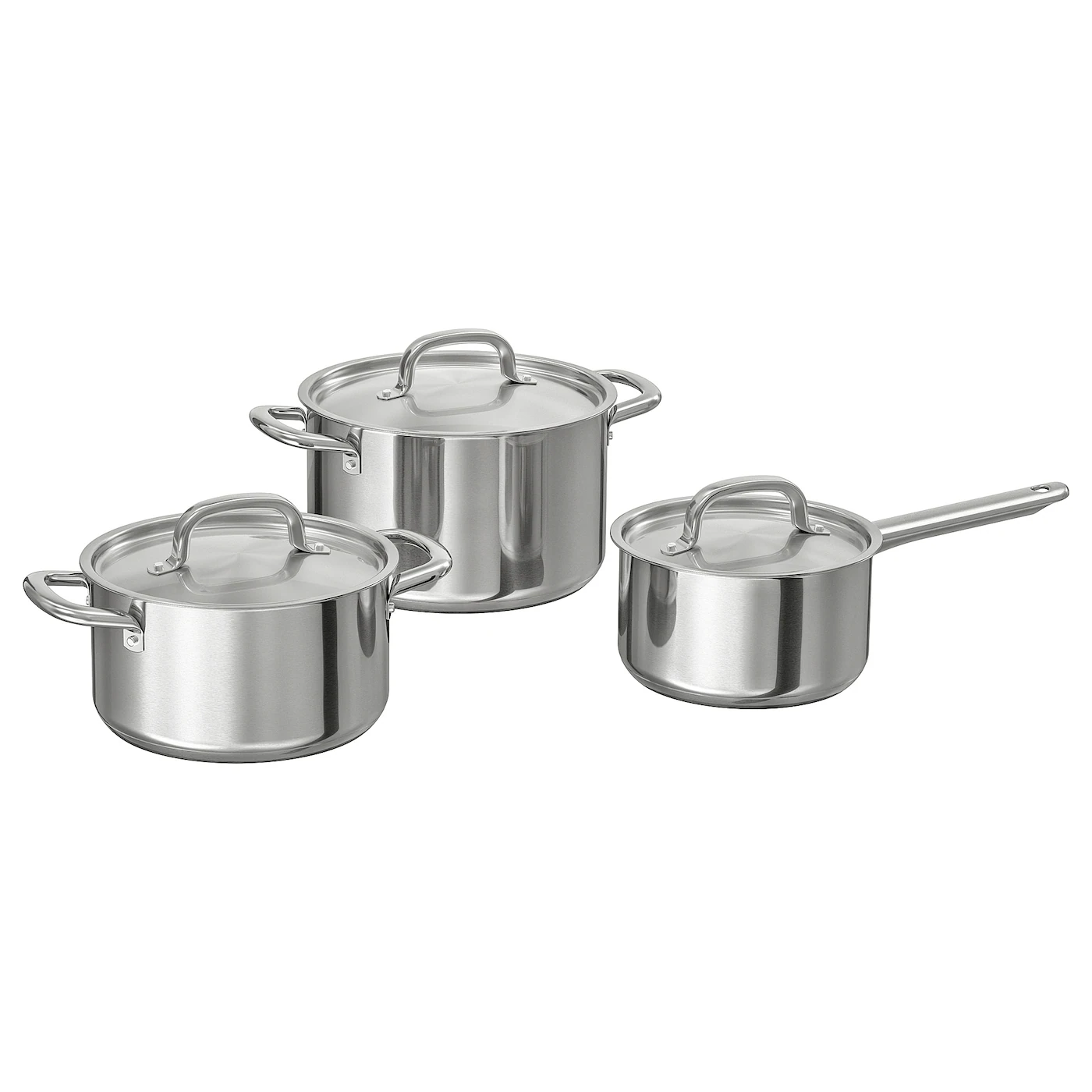 IKEA 365+ Set za kuvanje, 6 del., nerđajući čelik