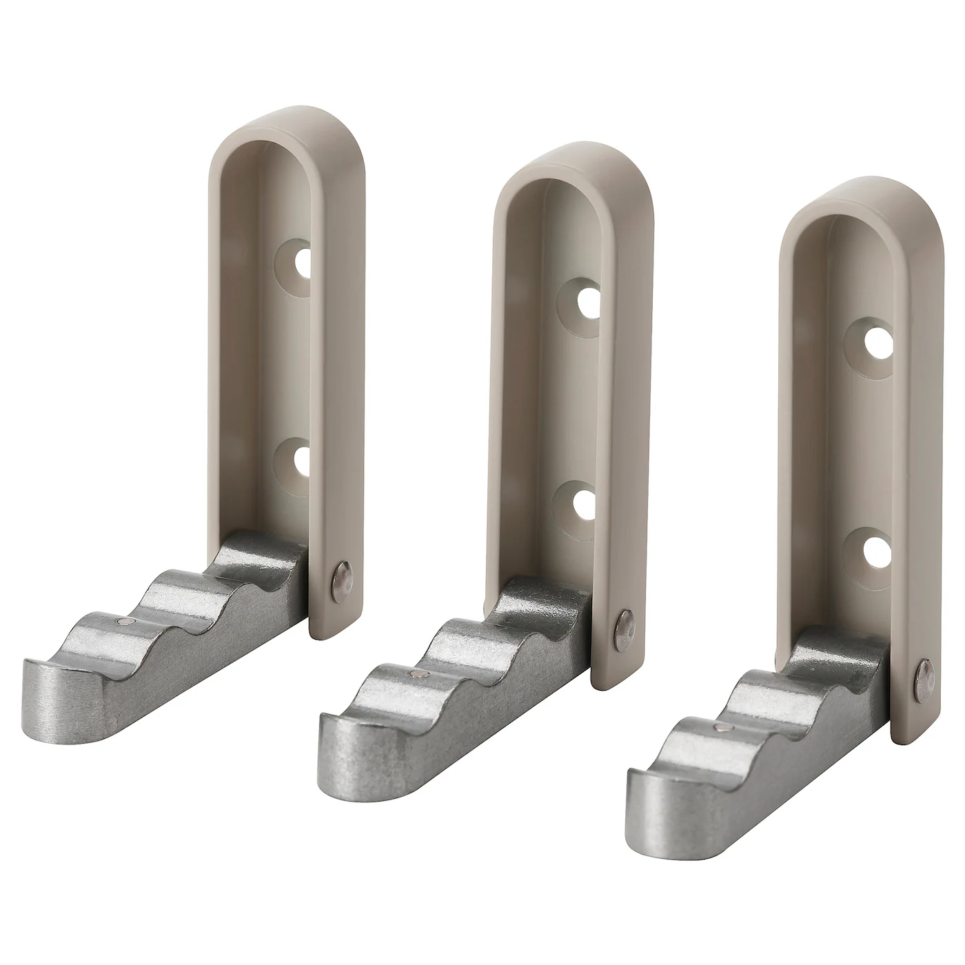 KLYKET Sklopiva kuka, aluminijum/bež