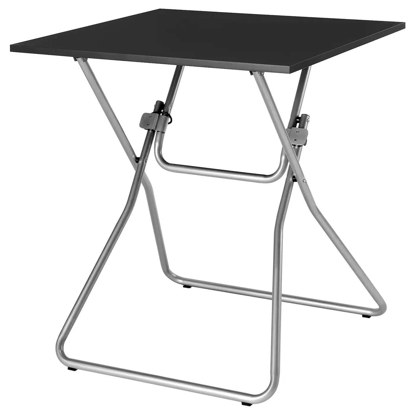 GUNDE Sklopivi sto, crna, 67x67 cm