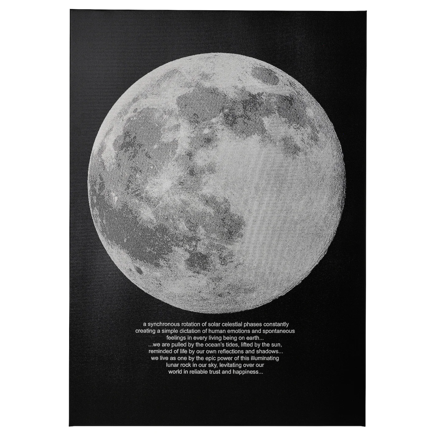 PJÄTTERYD Slika, mesečina, 50x70 cm