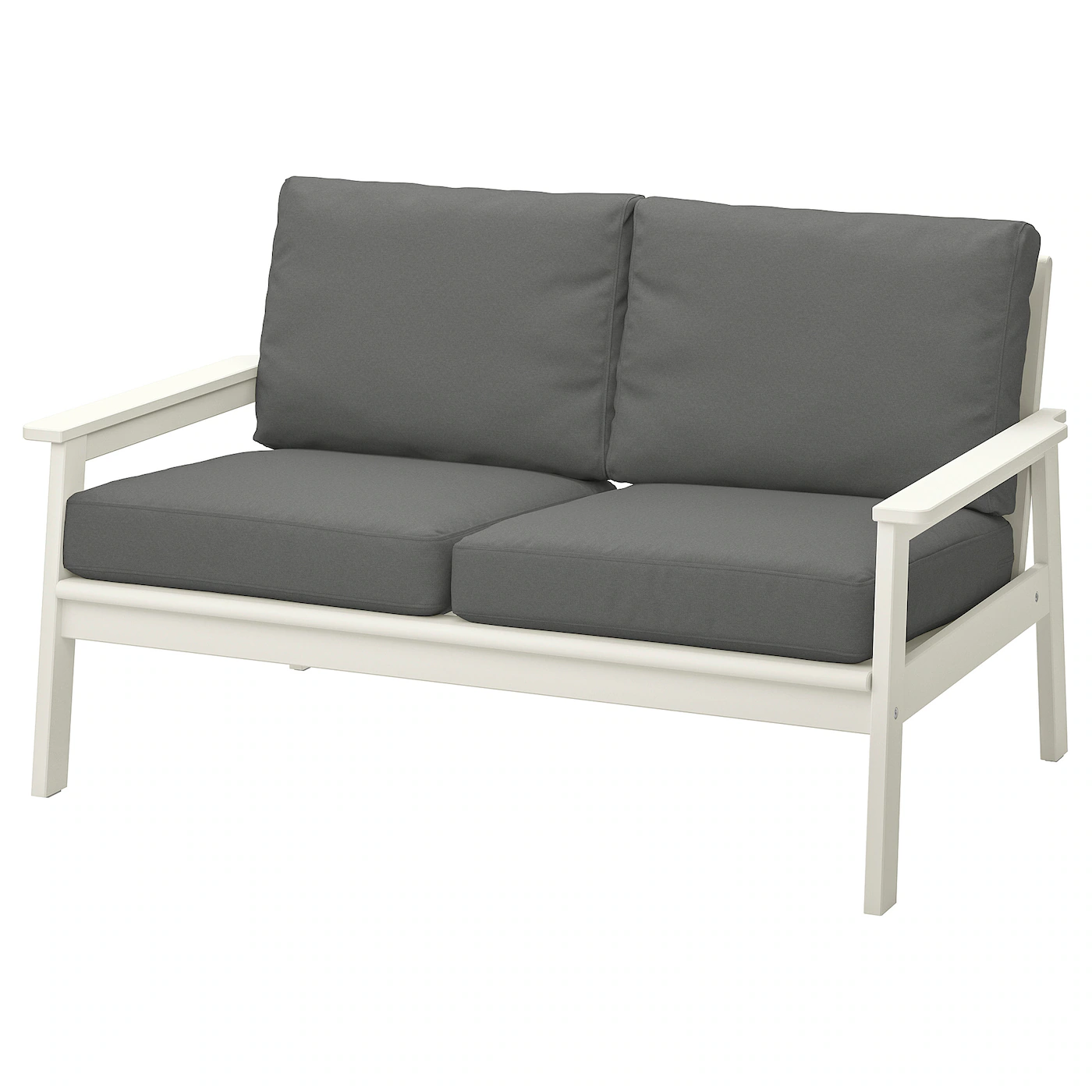 BONDHOLMEN Sofa dvosed,spolja, bela/bež/Frösön/Duvholmen tamnosiva