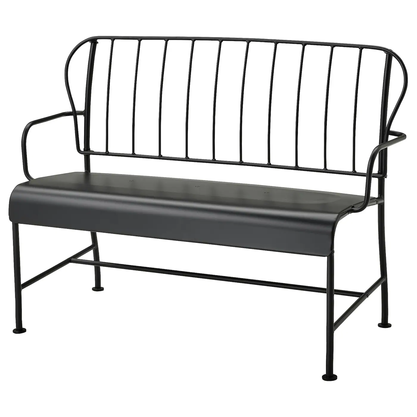 LÄCKÖ Sofa dvosed,spolja, siva