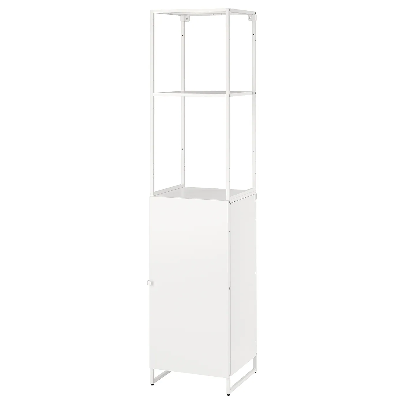 JOSTEIN Spojene police s vratima, unutra/spolja/bela, 41x44x180 cm