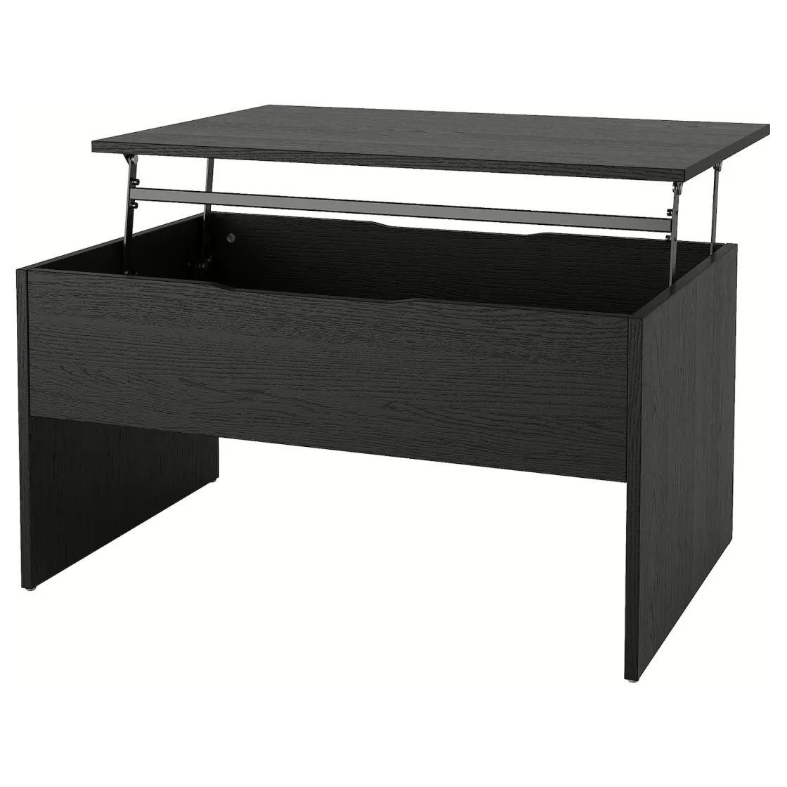 ÖSTAVALL Podesivi stočić za kafu, crna, 90 cm