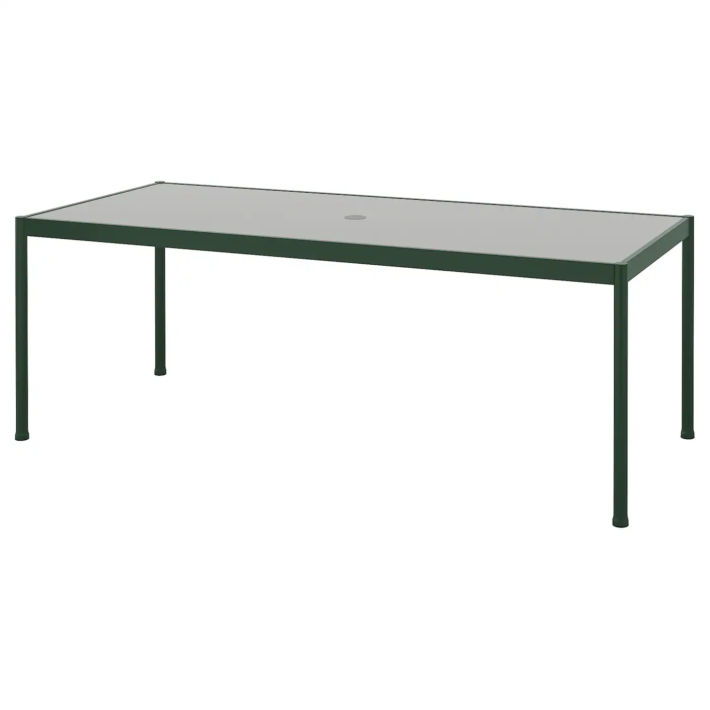 SEGERÖN Sto, spolja, tamnozelena/svetlosiva, 91x212 cm