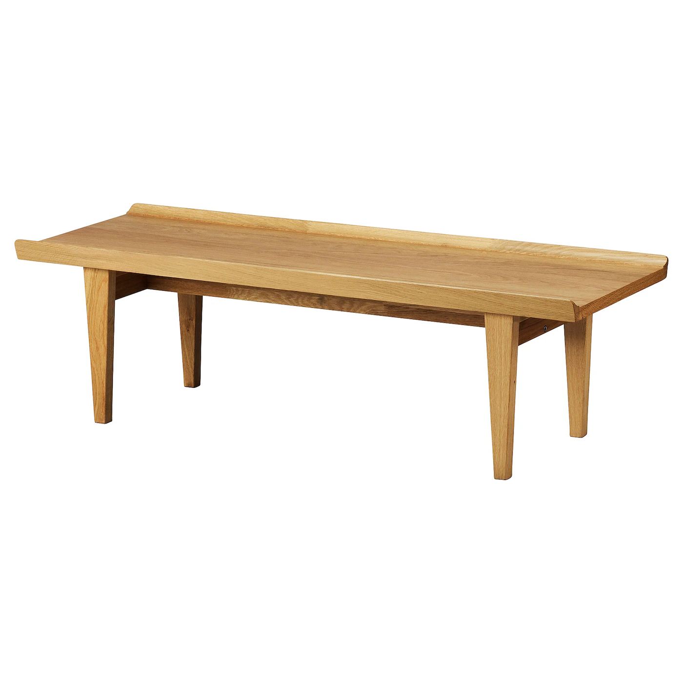 GUTTANE Stočić za kafu, hrastovina, 116x39 cm