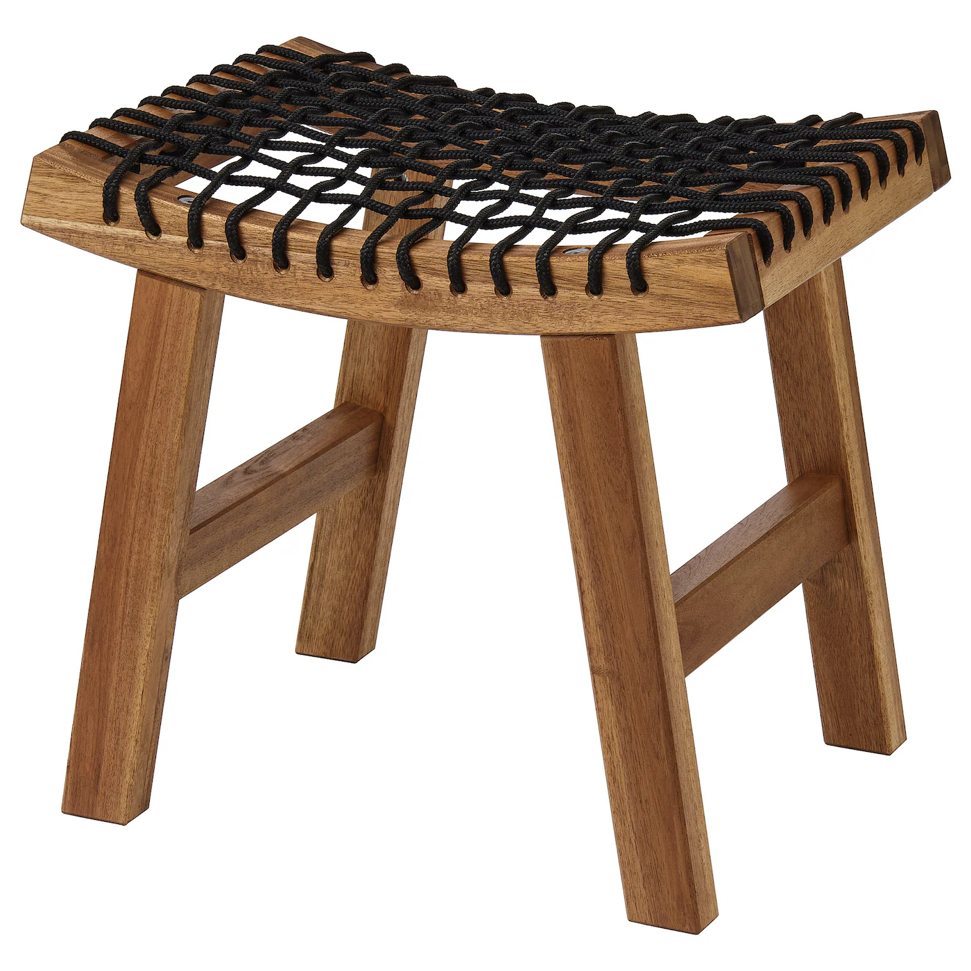 STACKHOLMEN Stoličica,spolja, svetlosmeđe bajcovano, 48x35x43 cm