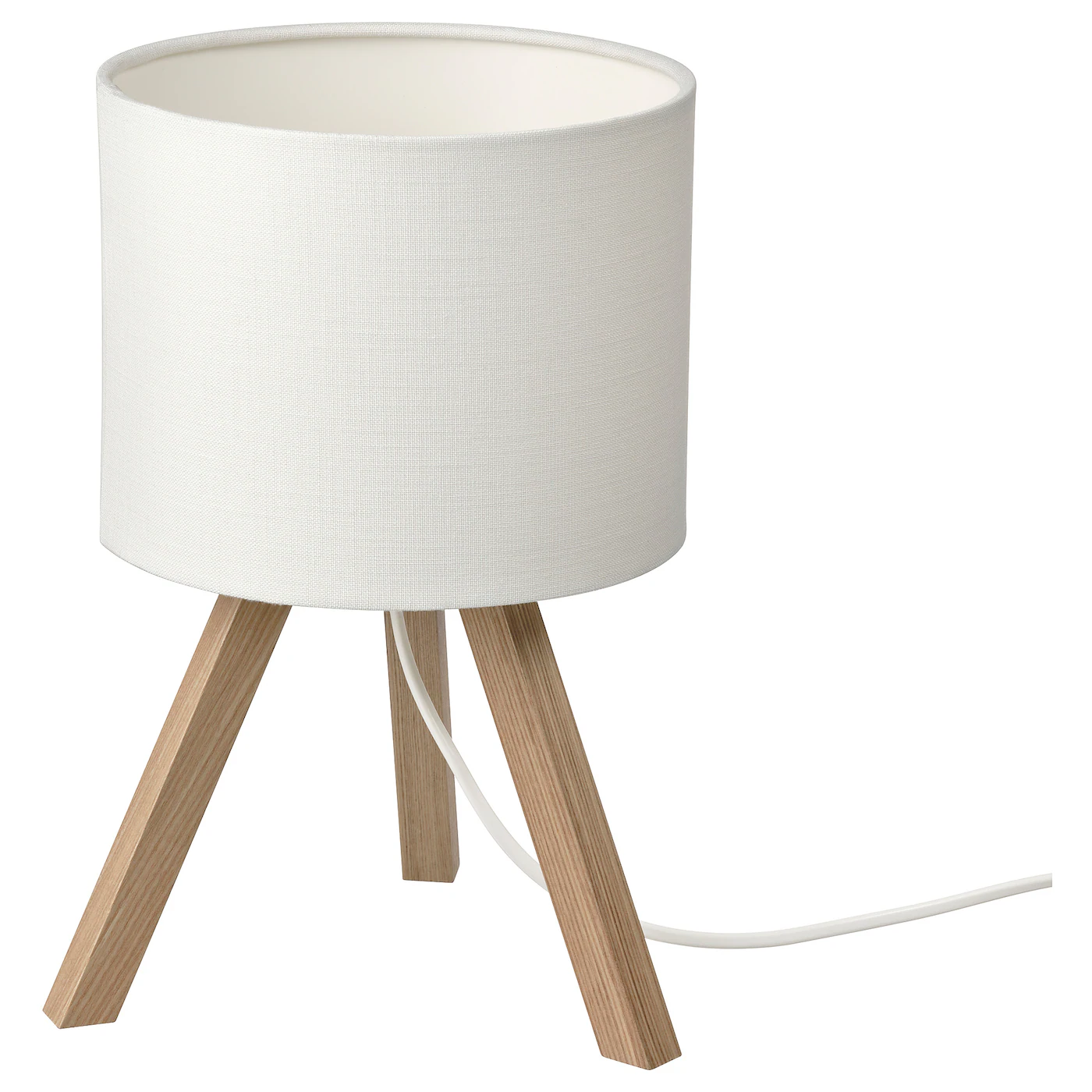 STORSEGEL Stona lampa, jasen/bela