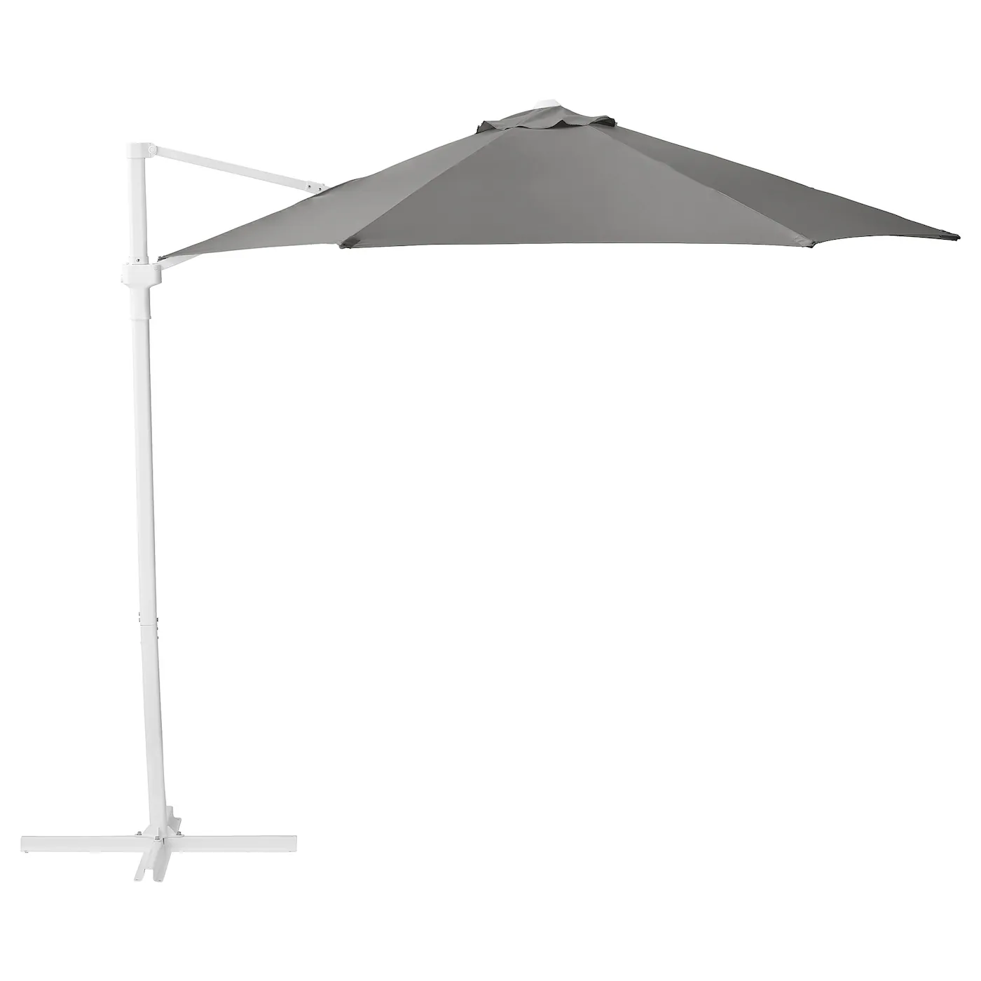 HÖGÖN Suncobran,viseći, siva, 270 cm
