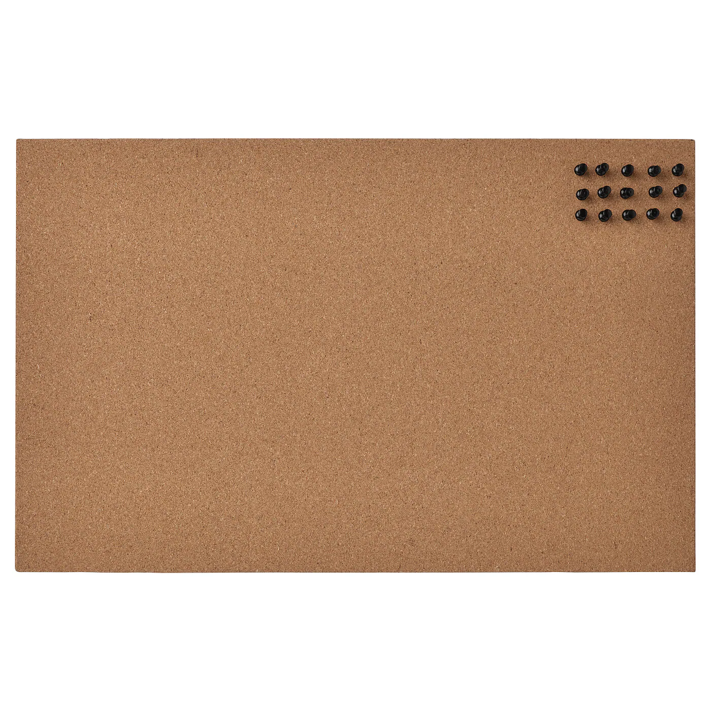 FLÖNSA Tabla s čiodama, pluta, 52x33 cm