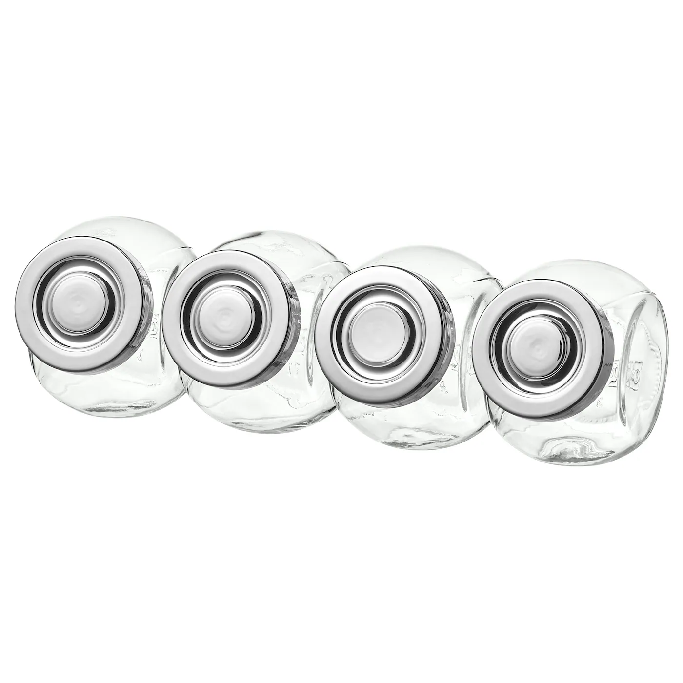 RAJTAN Teglica za začine, staklo/boja aluminijuma, 15 cl