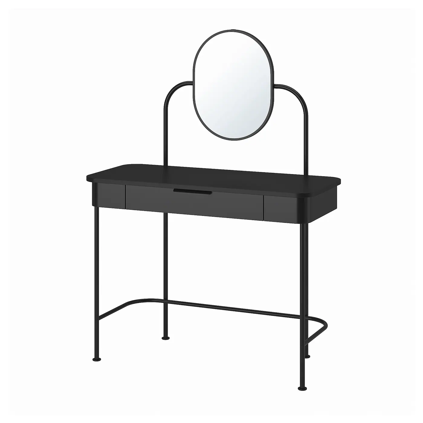 GRÅFJÄLLET Toaletni sto, boja antracita, 100x42 cm