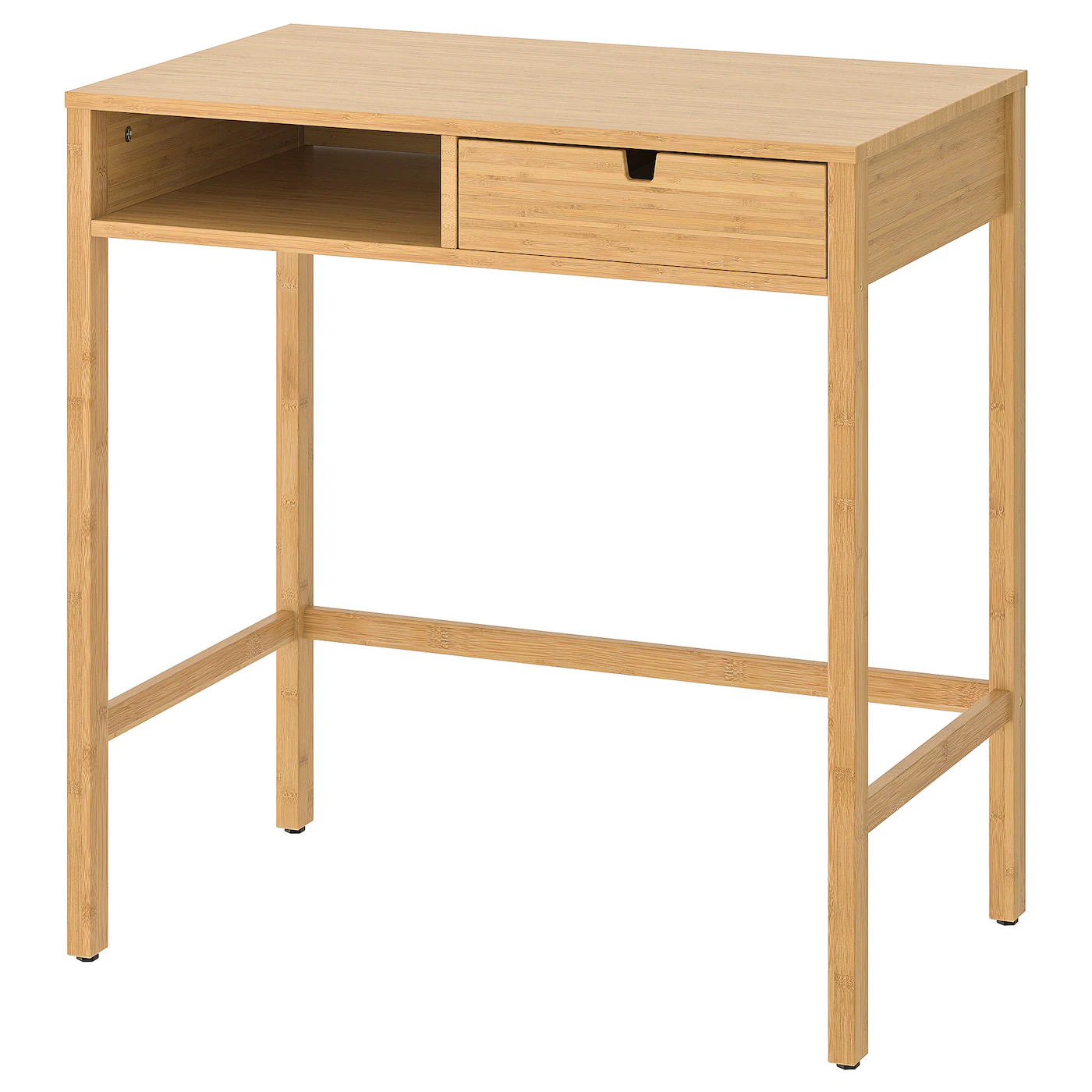 NORDKISA Toaletni sto, bambus, 76x47 cm