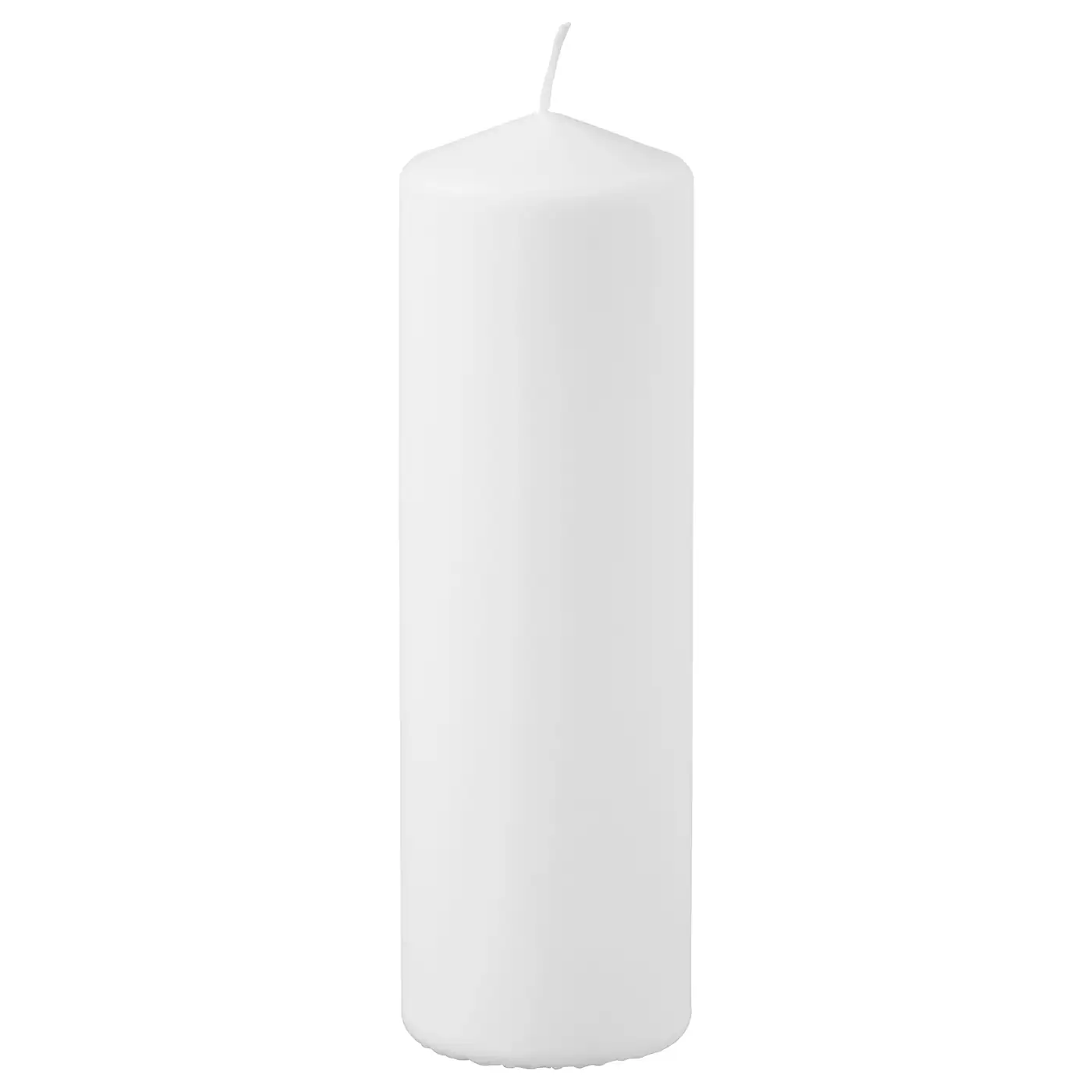 FENOMEN Top sveća bez mirisa, bela, 23 cm